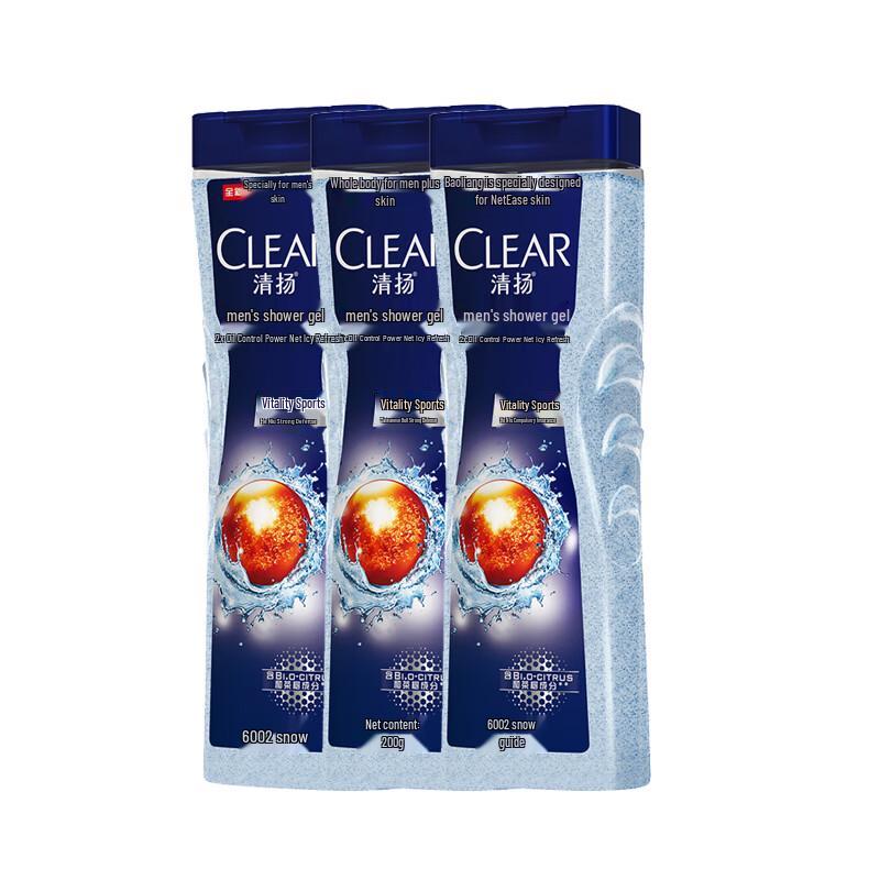 

CLEAR Men s Oil Control & Refreshing Sport Shower Gel