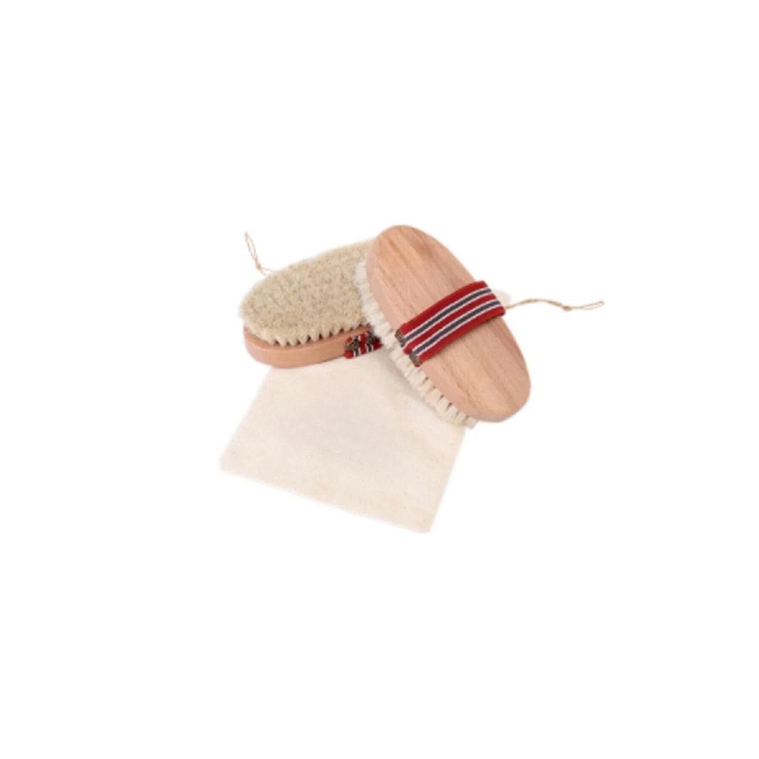 

100% Natural Horsehair Cellulite Brush Pouch