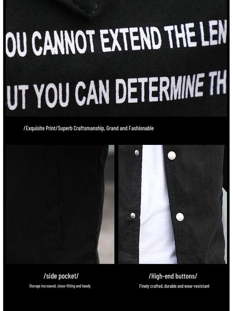 2025 Herrenjacke im Hongkong-Stil mit Revers - Trendig, gutaussehend, schlicht einfarbiges Modeoberteil