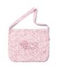 Roidesrois Flower Paisley Logo Shoulder Eco Bag (Red)