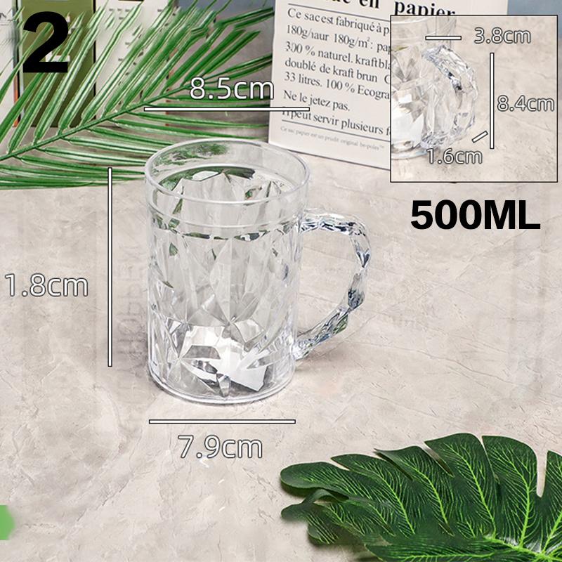 

Plastic Wine Cup Beer Glass Unbreakable Wine Glass Home Wedding Party Bar Goblet Red Juice Wine Drinking Glasses Bar Tools 2