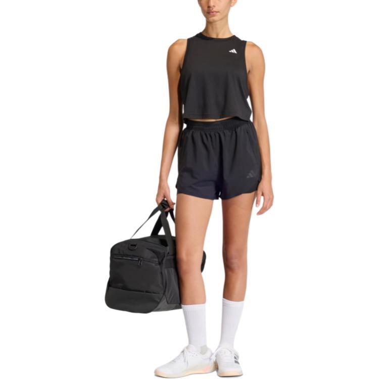 adidas D4T Workout Go To 2In1 Shorts High Waist Moisture Wicking Sports Shorts Women Shorts KE7399
