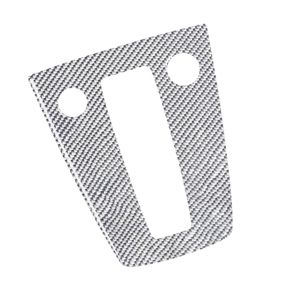 Kohlefaser-Getriebepanel Klebefolie Abdeckung Armaturenbrett Aufkleber Verbessert die Kabinenästhetik für den Schalthebelbereich