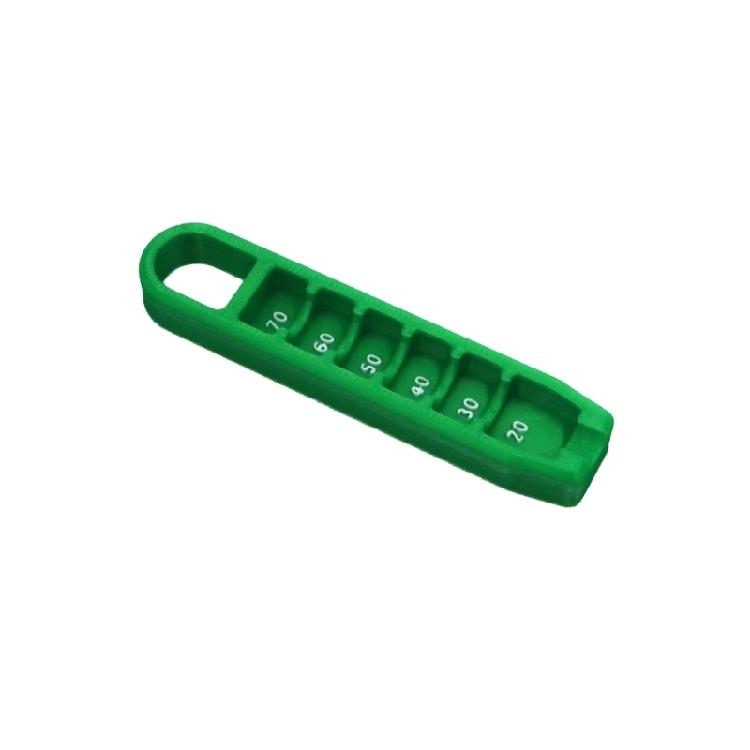 Golf Tees Height Adjuster Golf Tees Height Gauge Elevator Training Tool Plastic Adjustments Tees Height Positioner