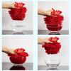 Red Hands Towel Home Super Absorbent Eco-Friendly Wipe Cloth Chenille Material