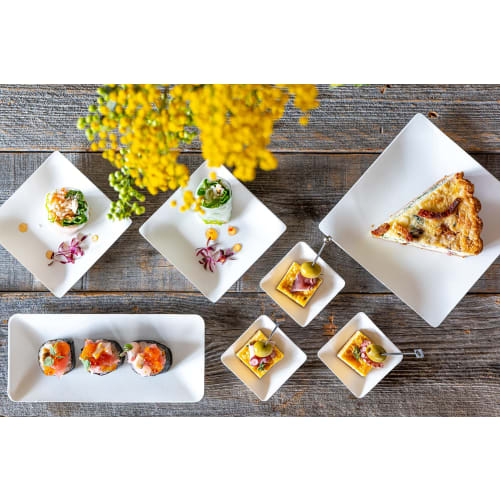 Soria Plates, 20 X 9 Cm, Pulp, 10 Sheets Per Case, VF42050