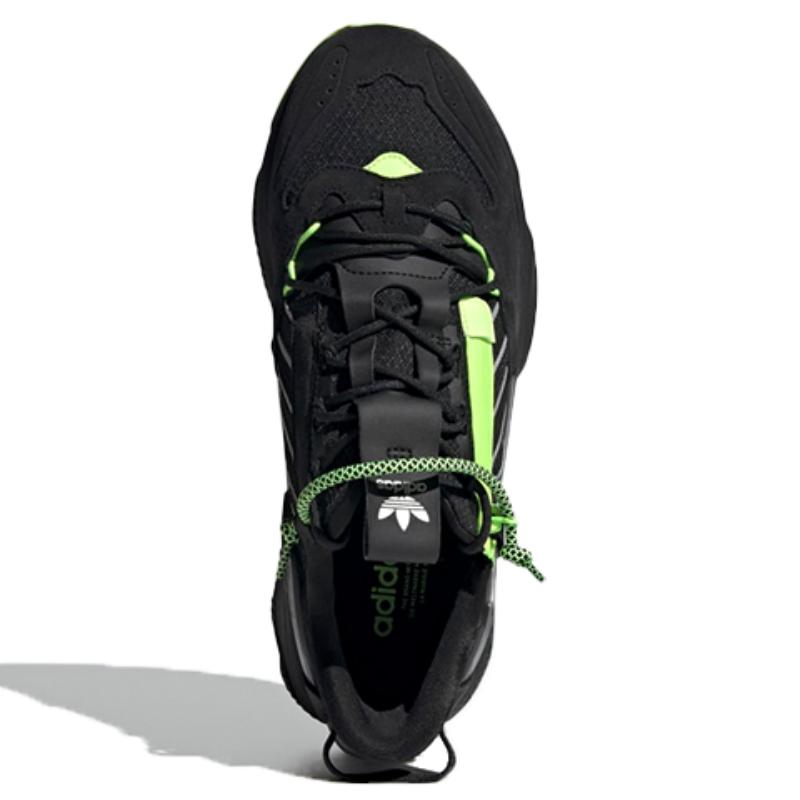Adidas Ozweego Zip 'Black Signal Green' Sneakers GZ2643