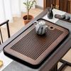 1 Piece Bamboo Tea Table Household Portable Detachable Kung Fu Bamboo Tea Tray Drain Tray Storage Dry Wet Dual Use Easy To Clean