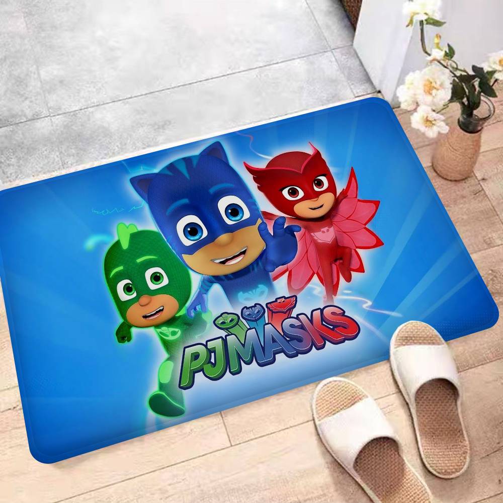 Cartoon PJ M-Masks Room Mats Retro Multiple Choice Living Room Kitchen Rug Non-Slip Welcome Rug