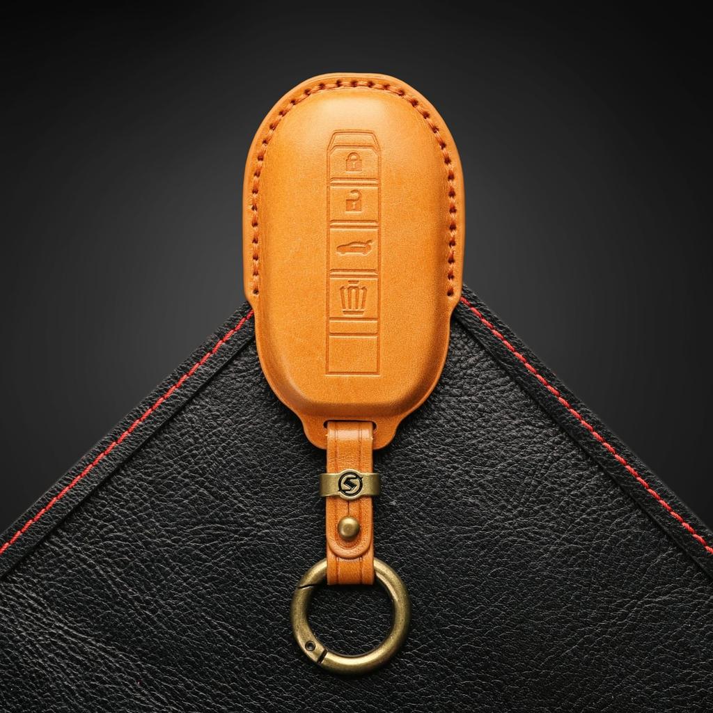 Pokrowiec na kluczyk Etui na kluczyk do Crown Crown Seria H37 Luksusowy smasolCrown Sport, Crossover, RS, Z, G, X, H30, H35, (Korona 3D, Wielbłąd)