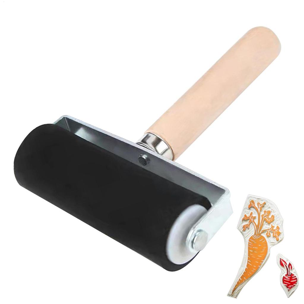 Professional Rubber Roller Ink Painting Printmaking Roller Art Stamping Tool Diamond Painting Tape Rolling Tools