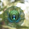 2D Metal Wind Spinner, Dynamic Sculpture for Indoor & Outdoor Decor, Ideal for Garden & Patio Art, Perfect Festive Gift