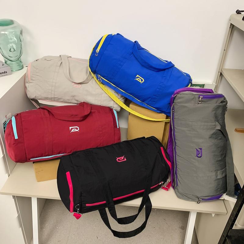 Men's Travel Bag Women's Shoulder Duffel Bag Separation Shoes Bags Sports Yoga Bag Fitness Bag Dry Wet Separation Storage Crossbody Bag