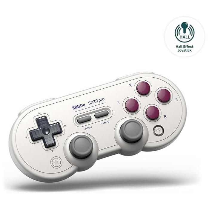 8BitDo SN30 Pro Gamepad Hall Effect Classic