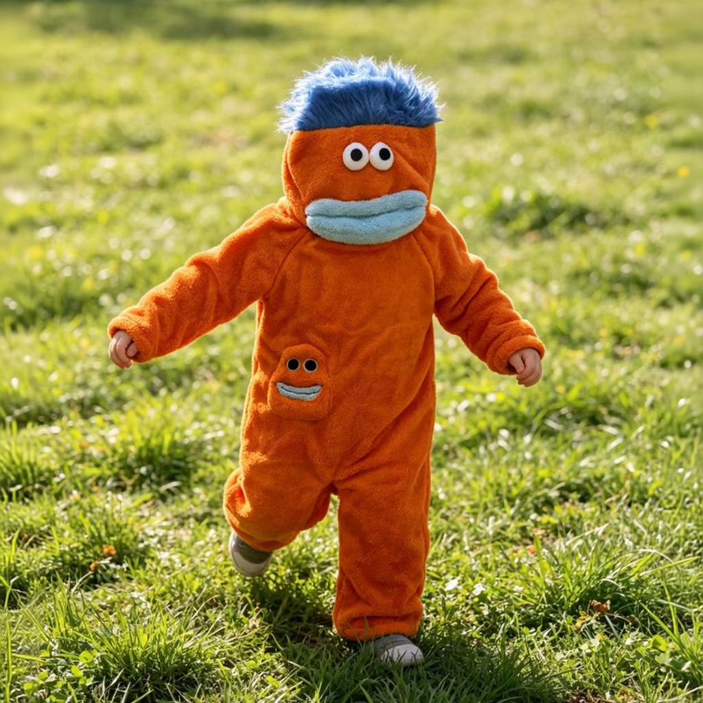 Pigiama Carino per Bambini - Comoda Tuta da Casa con Pettine, Scarpe Non Incluse per Bambini e Bambine