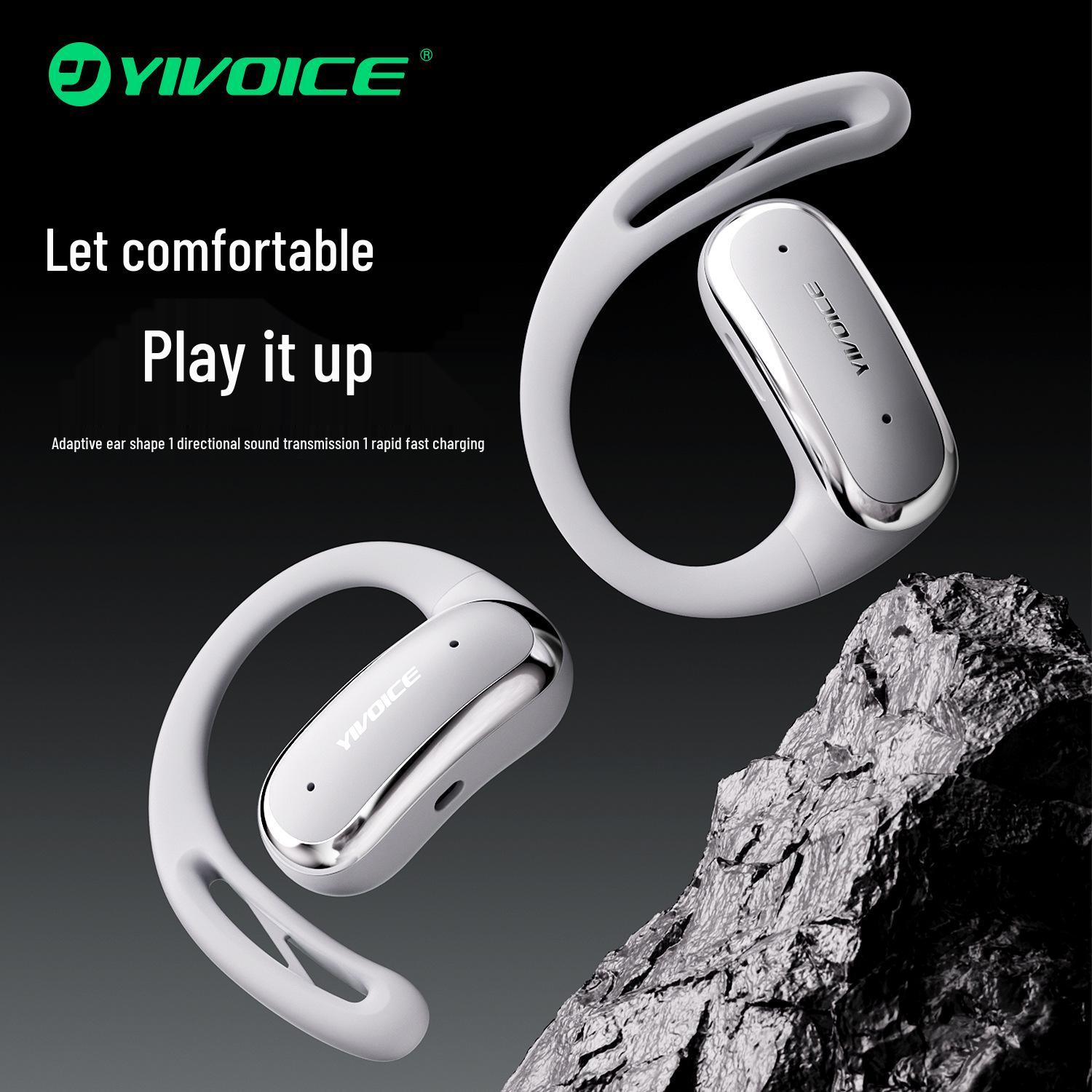 

Yi Sheng Clip30 Universal Bluetooth Over-Ear Sports Headset - Long Battery Life чорний