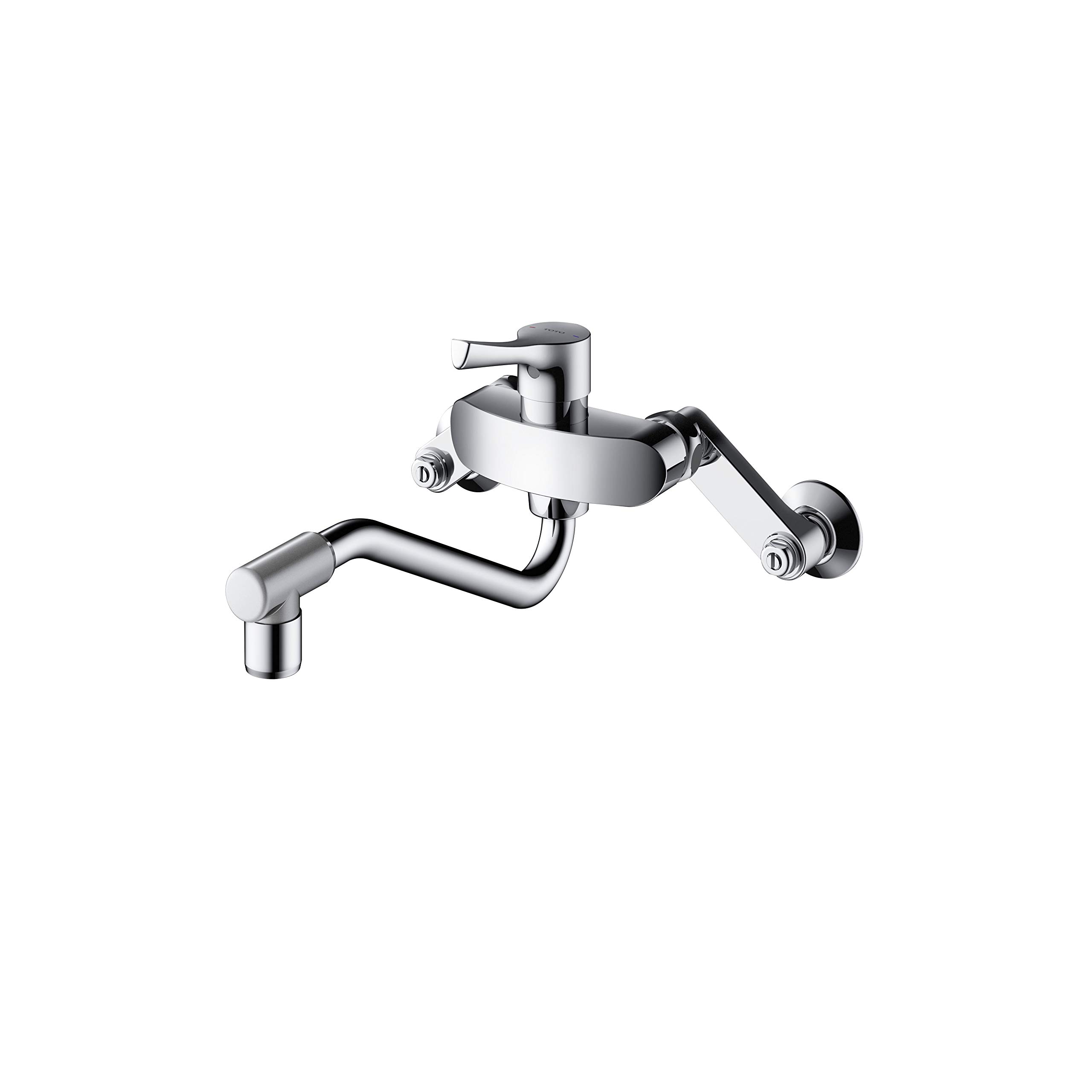 TOTO kitchen for general Wall-mounted faucet, upward-facing spout, use, TKY01306J, silver.