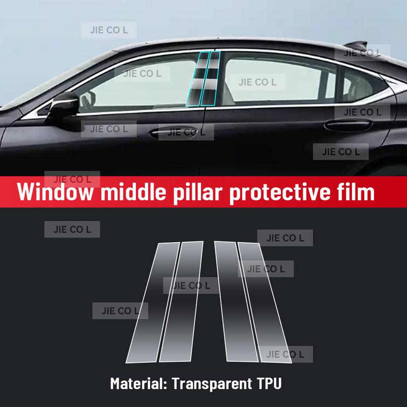 Transparent TPU For LEXUS ES   2024 Car Center Console Media Dashboard Navigation Anti-scratch Protector Interior Film