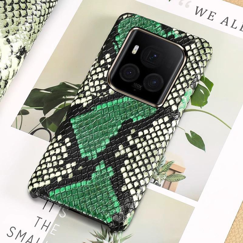 Husă Piele de Vaca Model Piton Honor Magic6 Ultimate