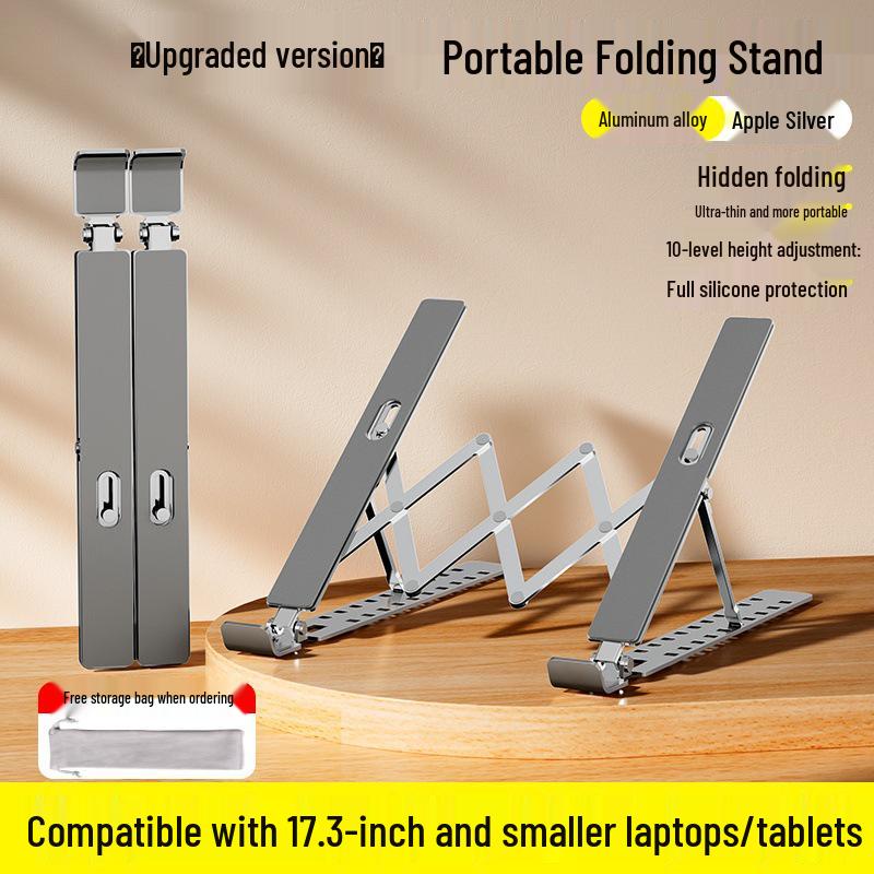 Faltbarer Laptopständer aus Aluminiumlegierung mit Wärmeableitung
