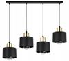 MODERN CEILING HANGING LAMP BLACK LED LAMP