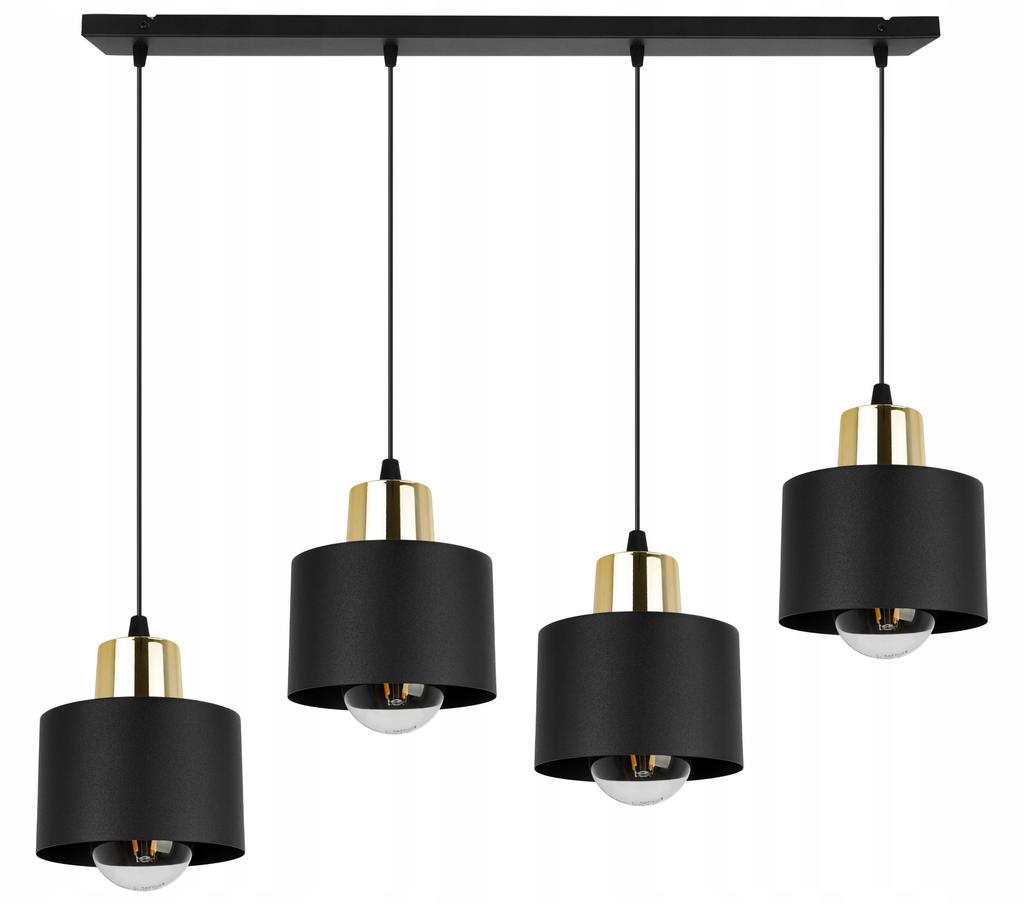 MODERN CEILING HANGING LAMP BLACK LED LAMP