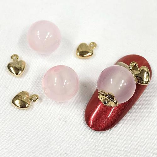 

T7 Nail Tinkle Parts Round Heart Beads Deco Stone (S8499987)