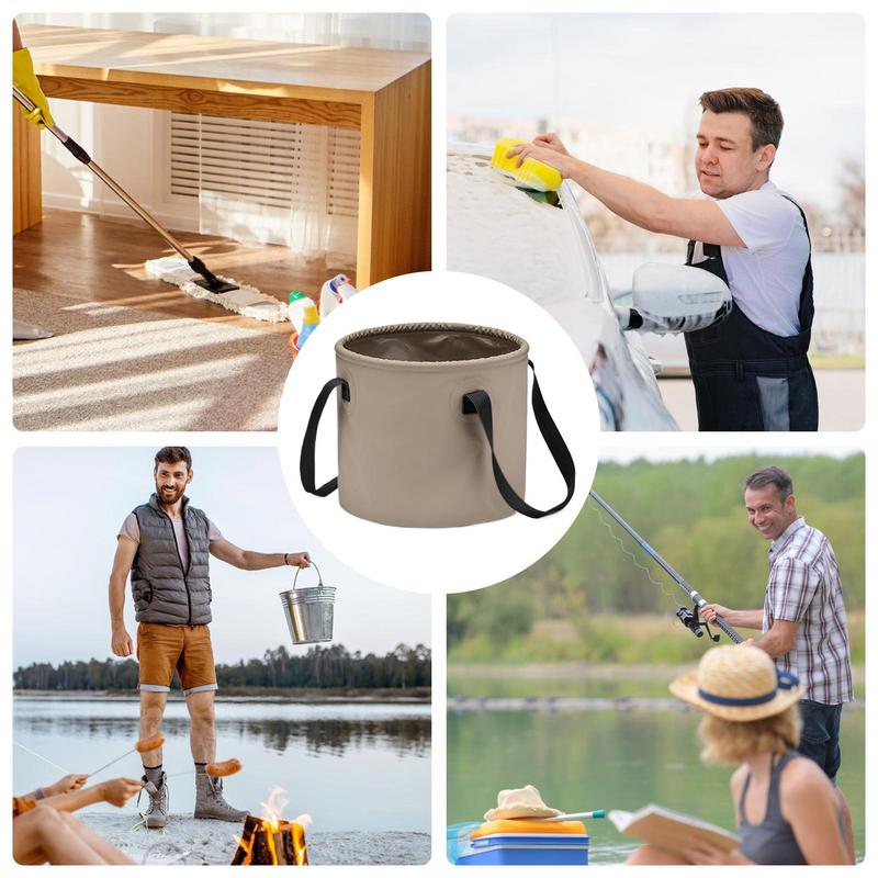 Auto Wascheimer Faltbarer Wasserbehälter Camping Tragbares Reisebecken Für Gartenarbeit Tierreinigung Strand Grillen Wandern Hof