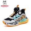 Bobodou Boys' 2026 Waterproof Leather Sports Shoes: Lightweight Basketball and Running Footwear