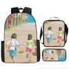 Elementary and Secondary School Students Spirited Away School Bag Hayao Miyazaki Children's Fashion Backpack Waterproof Large Capacity Backpack