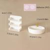 Mini 1/12 Scale Dollhouse Bathroom Sink Wash Basin Wall Shelf Model Micro Scene Decor Pretend Play Furniture Toy