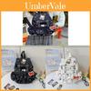 Hello Kitty Bookbag For Girls Large Nylon Fashion Backpack With Drawstring Closure