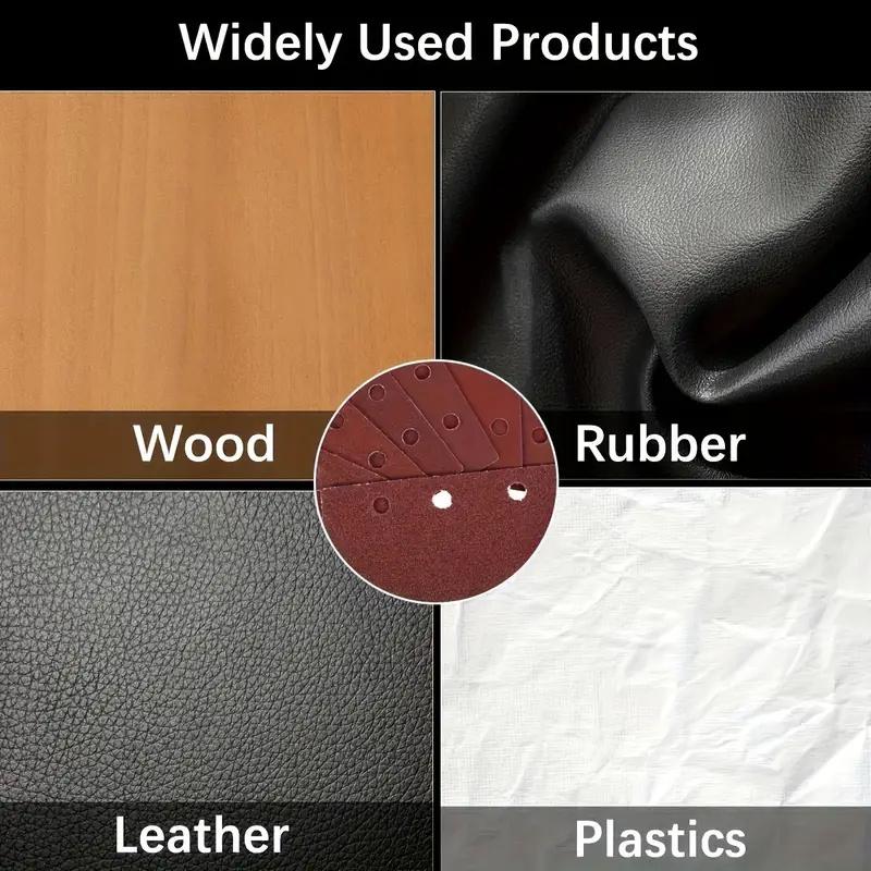 10 Stück 93 x 185 mm Schleifblätter 8 Löcher Klett Rechteckschleifer Sortiert zum Polieren Schleifen Metall