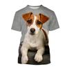 New Cute Creative Dog Animal Dog 3D Printed T Shirt Unisex Comforts Fashion Summer Streetwear Women Men Short Sleeve Tees Tops