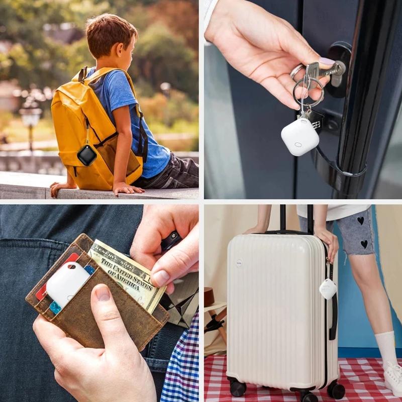 Smart Bluetooth GPS Tracker Locator Work with Find My APP ITag Anti Lost Reminder Device MFI Locator Car Key Pet Kids Finder