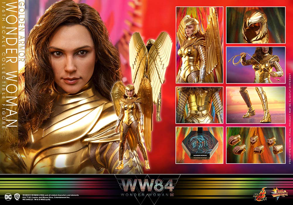 Hot Toys Woman scale figure Wonder Woman Armor [Movie Masterpiece] "Wonder 1984" 1/6 (Gold version)