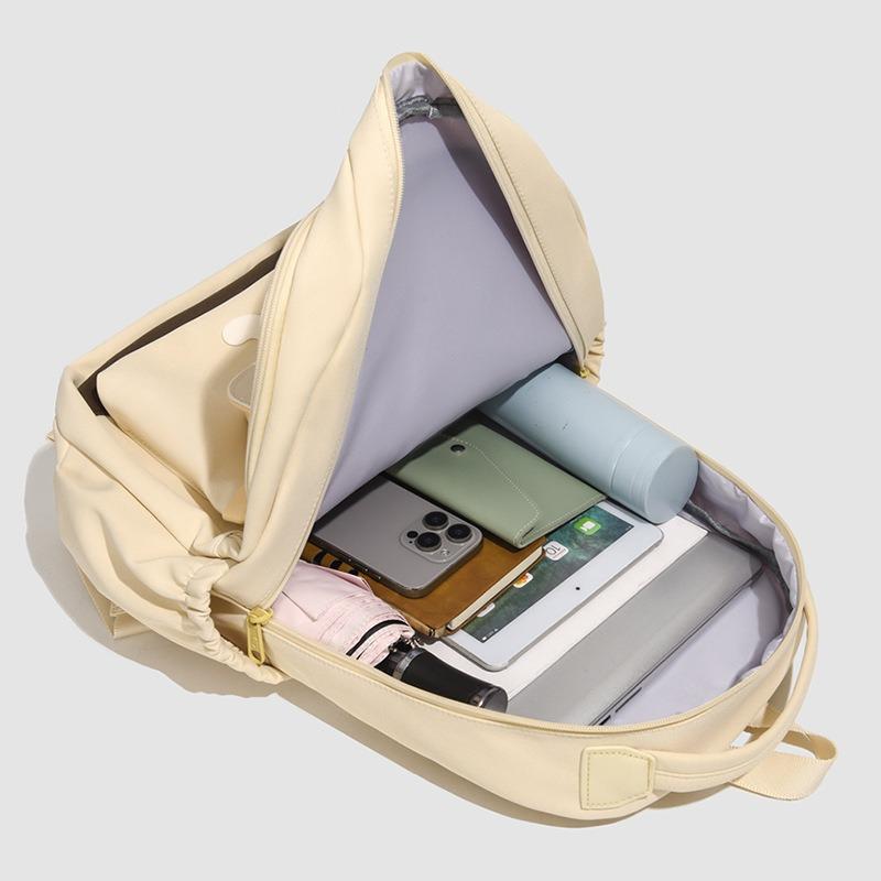 New high-value, fresh and sweet candy-colored backpack, lightweight and large-capacity backpack for junior high school students