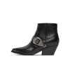Черные ботильоны Guess Hermine FL7HRM LEA10