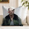DDrew SStarkey Actor Cushion Cover Eco Linen Pillow Case DoubleSided Print Breathable Durable Zipper Home Decor Gift