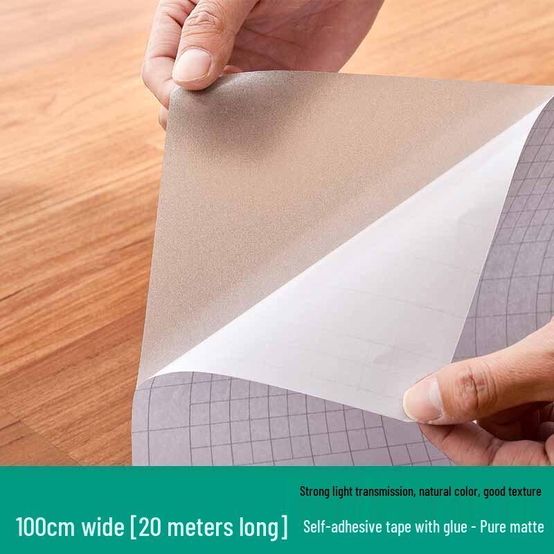 Langxi Self-Adhesive Frosted Privacy Window Film
