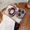 Rhinestone Glitter Magnetic Bracket for iPhone 14 Pro Max Case