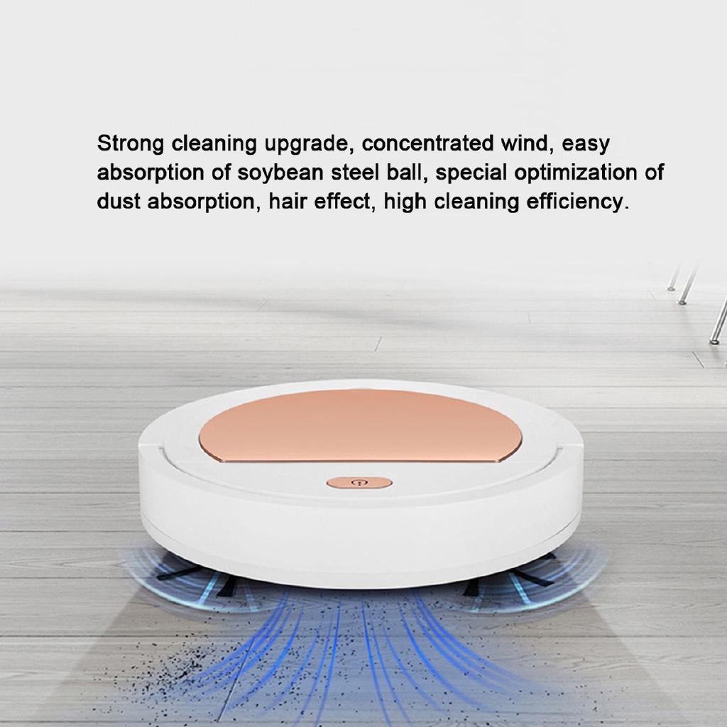 3W New Smart Sweeping Home Strong Power Robot 3 In 1 Robot Floor Cleaner Robot Vacuum Cleaner 1800 Pa