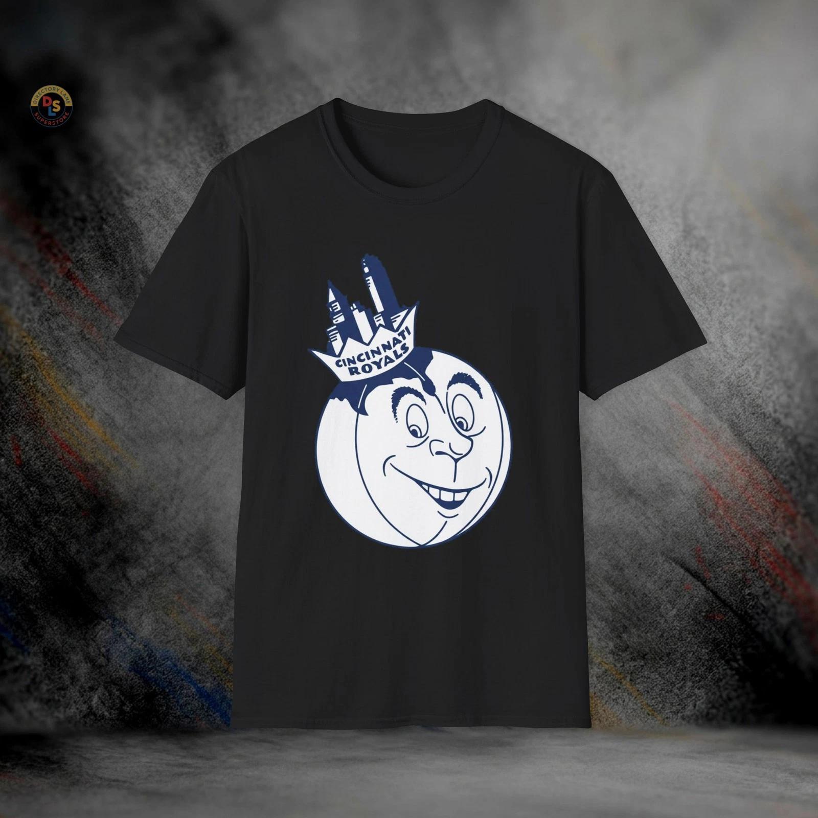 Cincinnati Royals Retro Basketball T-Shirt | Softstyle Tee L