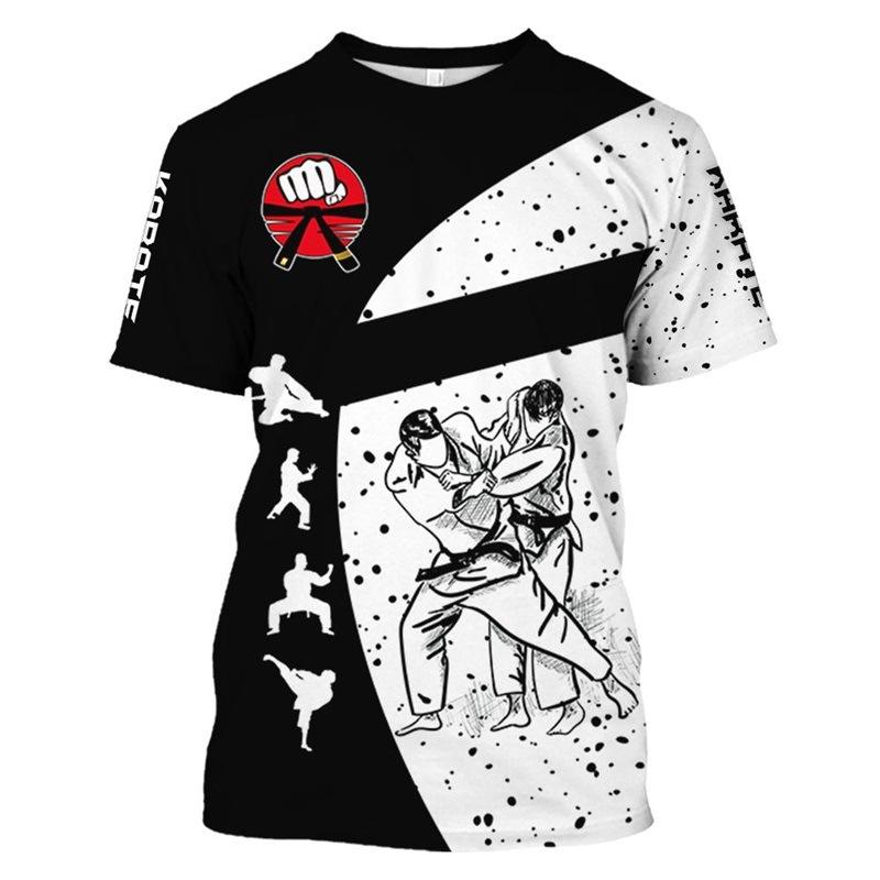 Men's Short Sleeve T-Shirt, 3D Howling Wolf Moon Print, Stylish Casual Wear