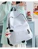 Schoolbag backpack simple high-value travel backpack female leisure Japanese junior high school bag high school student schoolbag male