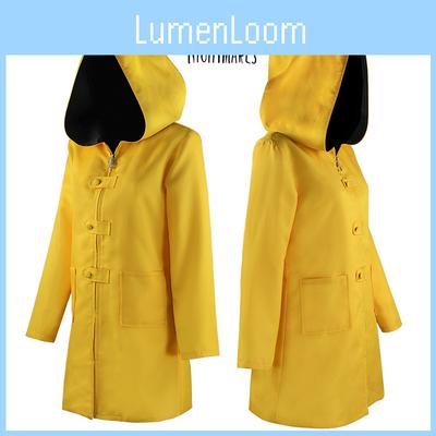 Little Nightmares 2 Six Cosplay Hooded Raincoat For Kids And Adults Perfect For Halloween