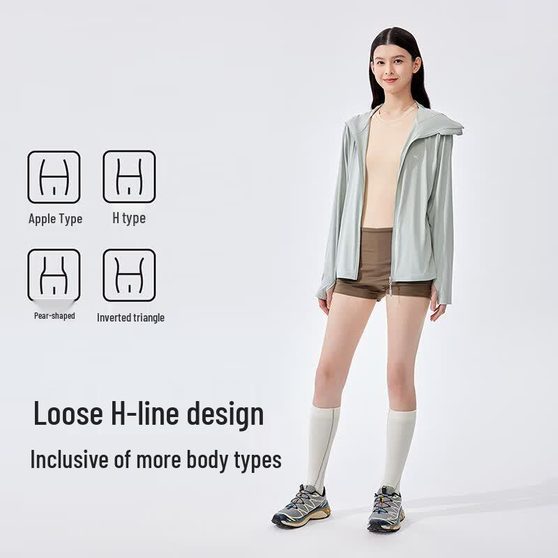 VVC Unisex UPF50+ Cool-Feel Sun Protection Hooded Jacket