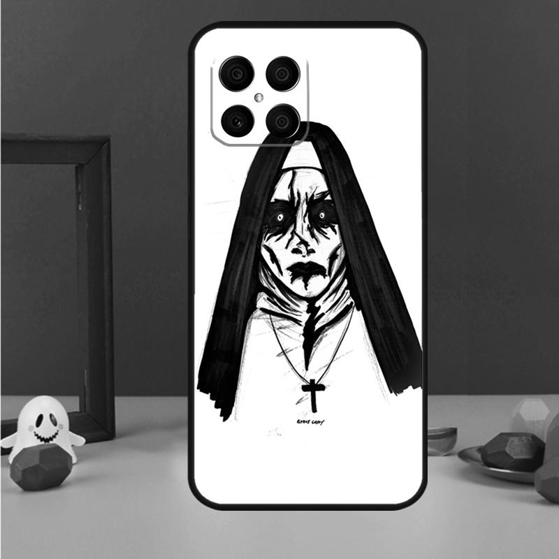 The Nun Valak Horror Case For Honor 200 Lite Magic 7 6 5 Pro Honor X9c X9b X9a X8b X8a X8 X9 50 70 90 Lite Cover