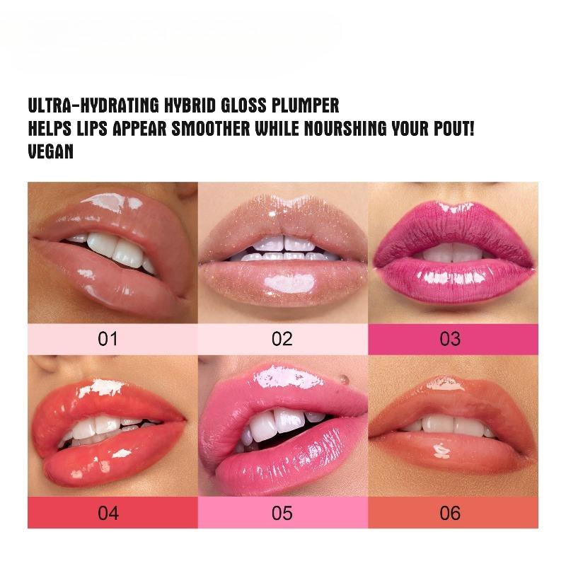 Lip Oil Tube Lip Seal Slightly Spicy Lip Gloss Puffy Lips Lip Glass Mirror Surface Plump Lips Lip Color