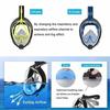 Underwater Scuba Anti Fog  Face Diving Mask Snorkeling Respiratory Masks Safe Waterproof Swimming Equipment for Adult Kids